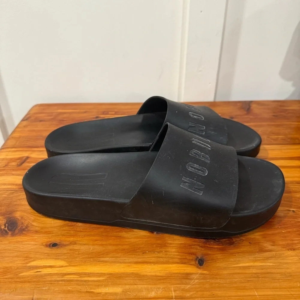 Nobull Unisex Black Slides M13